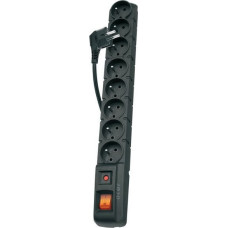 Acar Power strip Acar S8 Dual overvoltage 8 sockets 5 m black (W1751)