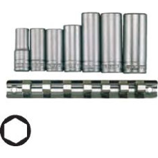 Teng Tools Set of 6-angle adapters 3/8" 10-19mm long 7pcs (7316003)