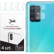 3MK FlexibleGlass Lens Samsung A51 Hybrid glass for camera lens 4pcs