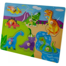 Eurobaby ZAB PUZZLE 30X22 DINOZAURY