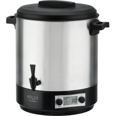 Adler | Electric pot/Cooker | AD 4496 | 2600 W | 28 L | Stainless steel/Black