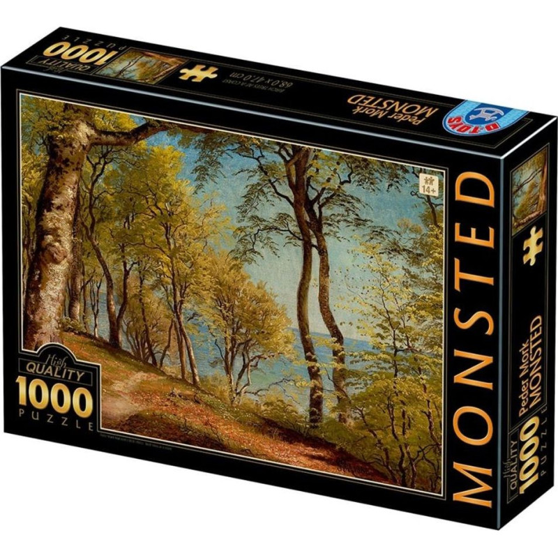 D-Toys Puzzle 1000 Peder Mork Monsted, Birch on the coast
