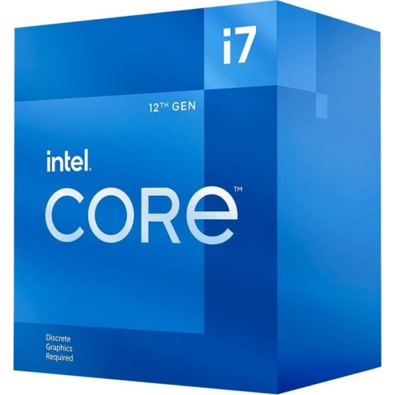 Intel Processor Intel Core i7-12700F, 2.1 GHz, 25 MB, BOX (BX8071512700F)