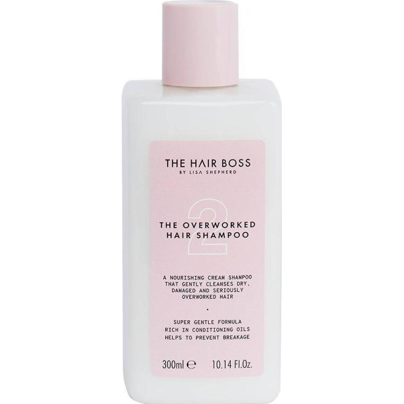 The Hair Boss THE HAIR BOSS_By Lisa Shepherd The Overworked Hair Shampoo głęboko odżywczy szampon do włos&oacute;w suchych i zniszczonych 300ml