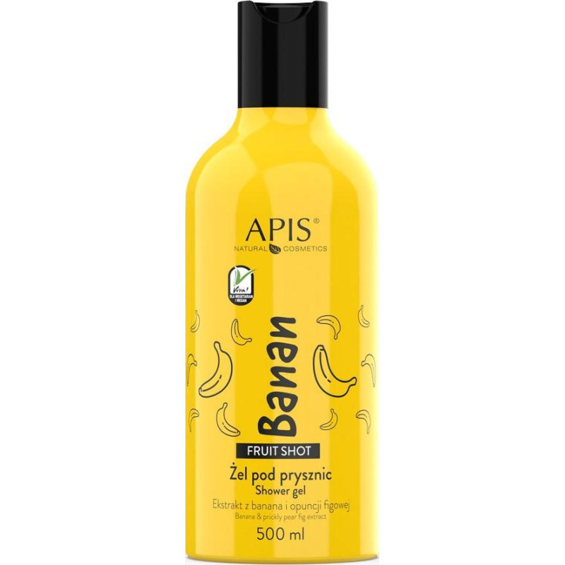 Apis APIS_Fruit Shot Shower Gel Shower Gel Banana 500ml