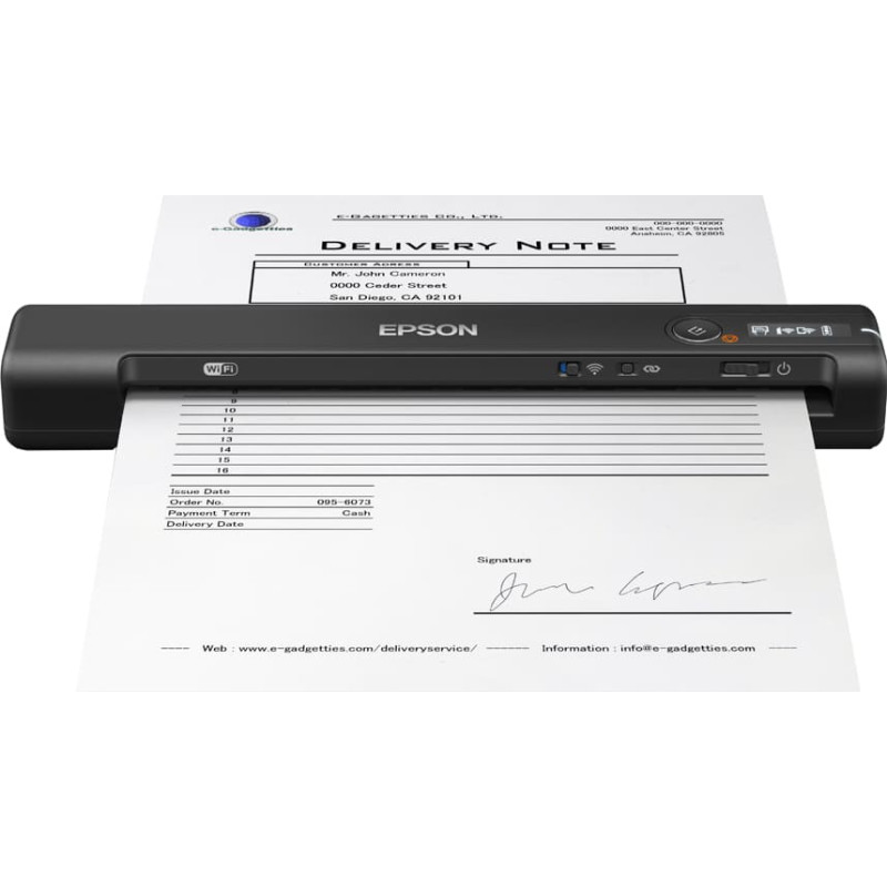 Epson Epson Workforce ES-60W, scanner (black, WLAN, USB)