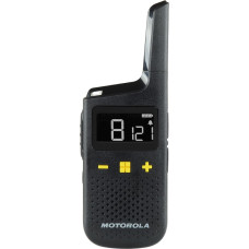 Motorola XT185 rācija 16 kanāli 446.00625 - 446.19375 MHz Melns