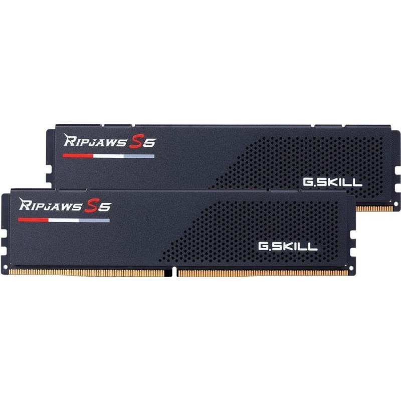 G.skill DIMM 64 GB DDR5-6400 Kit, memory (black, F5-6400J3239G32GX2-R, Ripjaws S5, XMP)