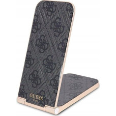 Guess Ładowarka indukcyjna Guess GUDCFAL4PEGK 2w1 15W 4G Pattern MagSafe czarny/black