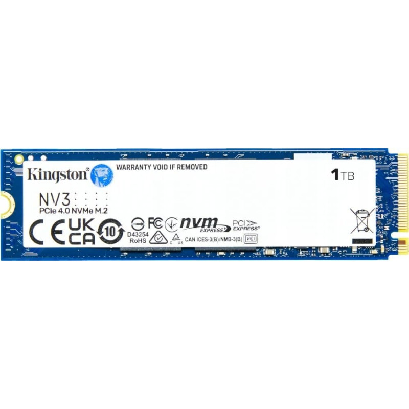 Kingston SSD PCIE G4 M.2 NVME 1000GB/SNV3S/1000G KINGSTON