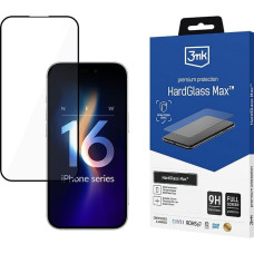 3MK 3mk HardGlass Max - Szkło hartowane do iPhone 16 Pro (Czarny)