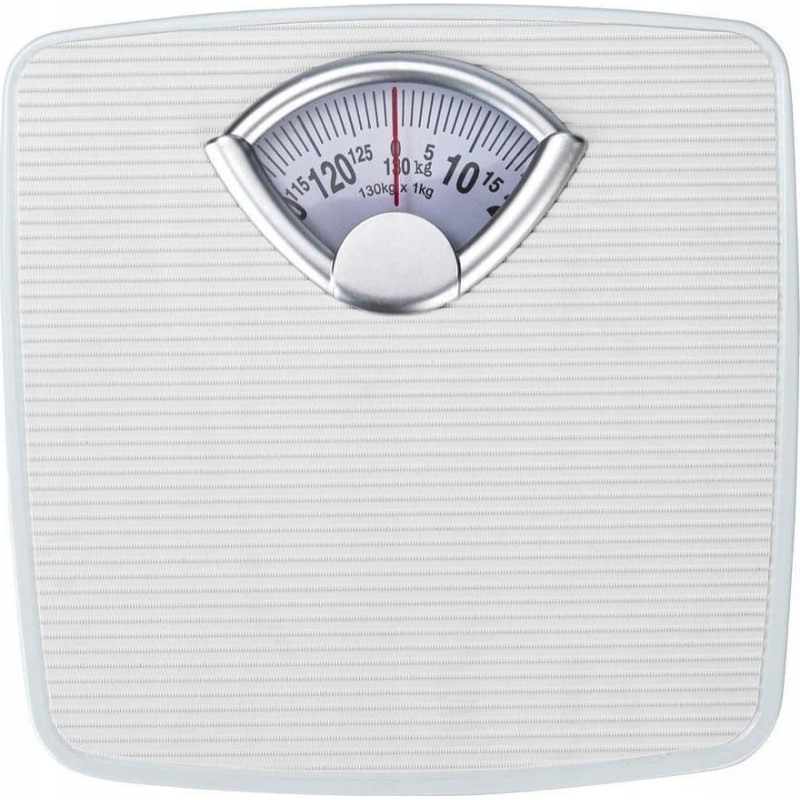 Wenko Waga łazienkowa Wenko Waga łazienkowa, metalowa, 27 x 26,5 cm, biała, Wenko