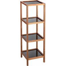 Wenko 4-poziomowa p&oacute;łka słupek z drewna akacji FONDI