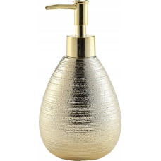 Douceur D`interieur Dozownik do mydła Douceur d`Interieur Metaliczny dozownik ze złotą pompką, TRESOR, 9 x 17 cm