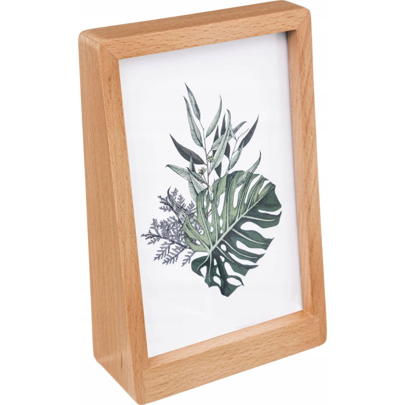 Atmosphera Ramka Atmosphera Ramka na zdjęcia z drewna bukowego, 10 x 15 cm