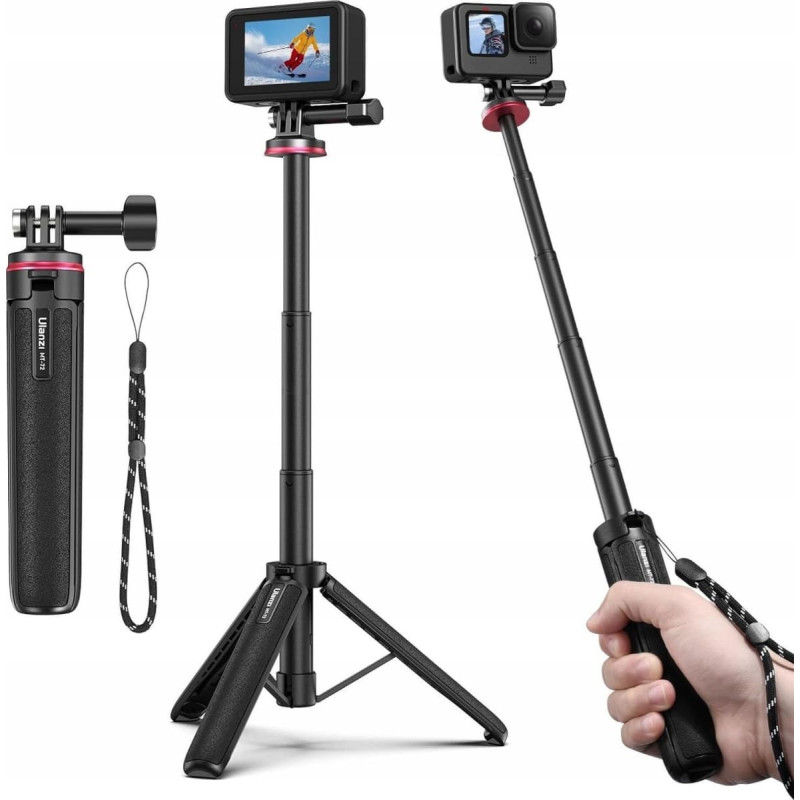 Ulanzi Statyw Monopod Tripod do GoPro HERO 13 12 11 10 9 8 7 6 5 MAX / / MT-72