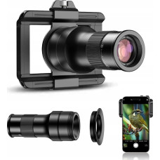 Apexel Zestaw Obiektyw&oacute;w APEXEL 2w1 Obiektyw TELE 6x + Makro 150mm do Telefonu / APL-TM6
