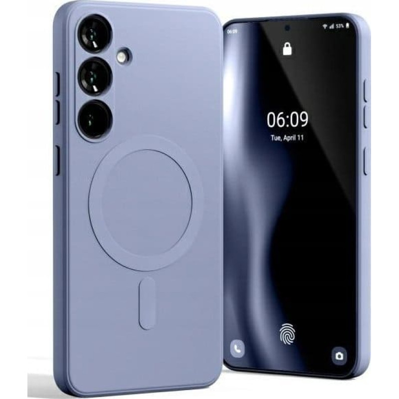 Mercury Goospery Mercury MagSafe Semi-Silicone Sam S24 FE S721 lawenda /lavender