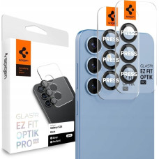 Spigen OSŁONA APARATU SPIGEN OPTIK PRO GLAS.TR &rdquo;EZ FIT&rdquo; CAMERA PROTECTOR 2-PACK GALAXY S25 BLACK