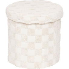 Atmosphera Pufa okrągła składana PASTI tuftowana, Ø 38 cm