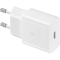Samsung Ładowarka Samsung Samsung cestovn&iacute; nab&iacute;ječka EP-T1510EWE, PD, 15W, USB-C, b&iacute;l&aacute; (bulk)