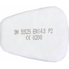 3M putekļu filtrs P2, pusmaskai, pāris, 3M