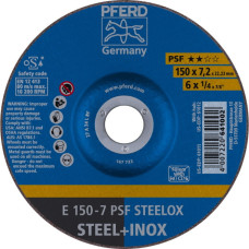Pferd Slīpdisks PSF Steelox 150x7,2/22,23mm, Pferd