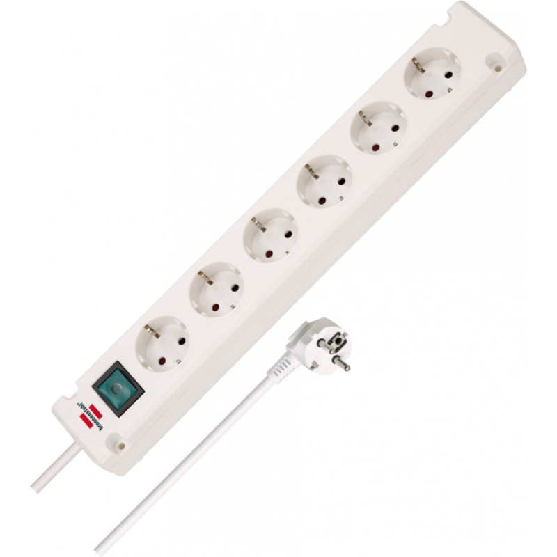 Brennenstuhl Pagarinātājs 230 V IP20 3m white, Brennenstuhl