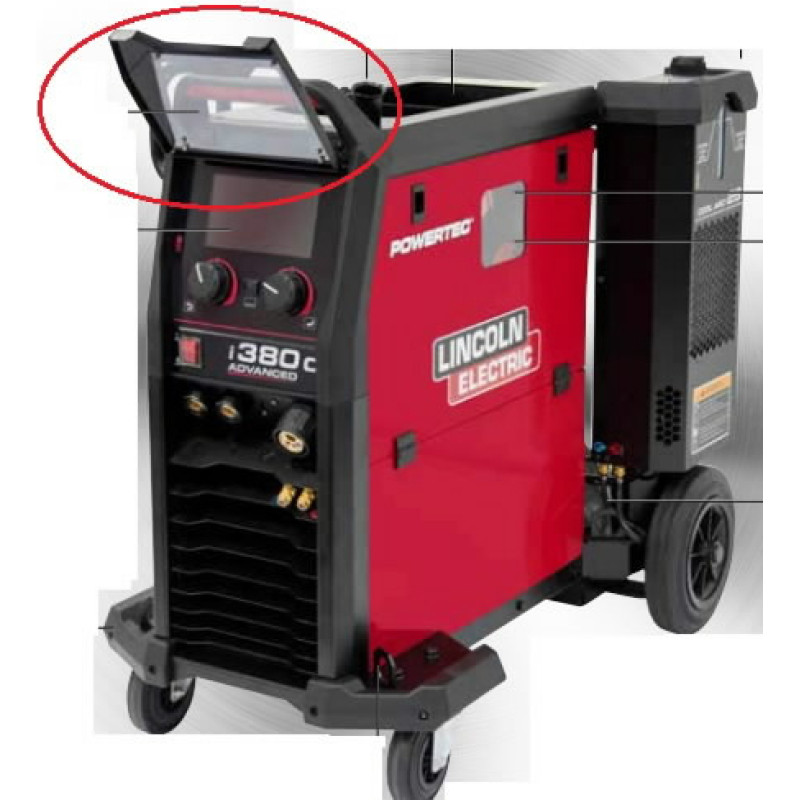 Lincoln Electric Paneļa aizsargs Powertec iC, Lincoln Electric