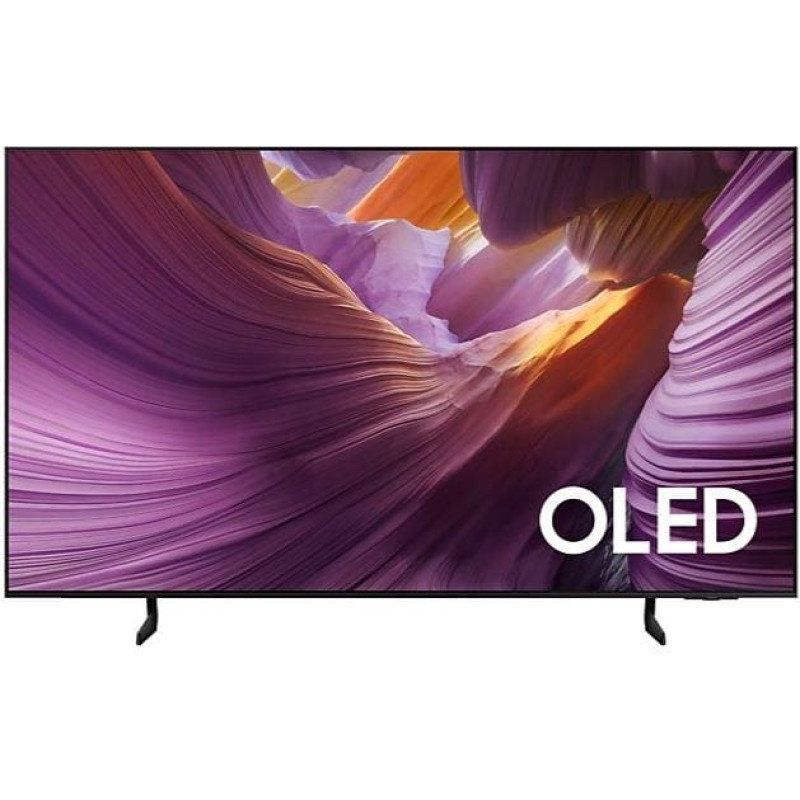 Samsung TV Set|SAMSUNG|55"|OLED/4K/Smart|3840x2160|Wireless LAN|Bluetooth|Tizen|Black|QE55S85FAUXXH