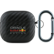 Red Bull PU Carbon Logo Case for AirPods 4 Black