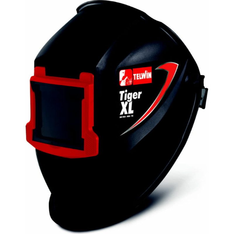 Telwin Metinā&scaron;anas maska Tiger XL 90x110mm, paceļama priek&scaron;puse, Telwin