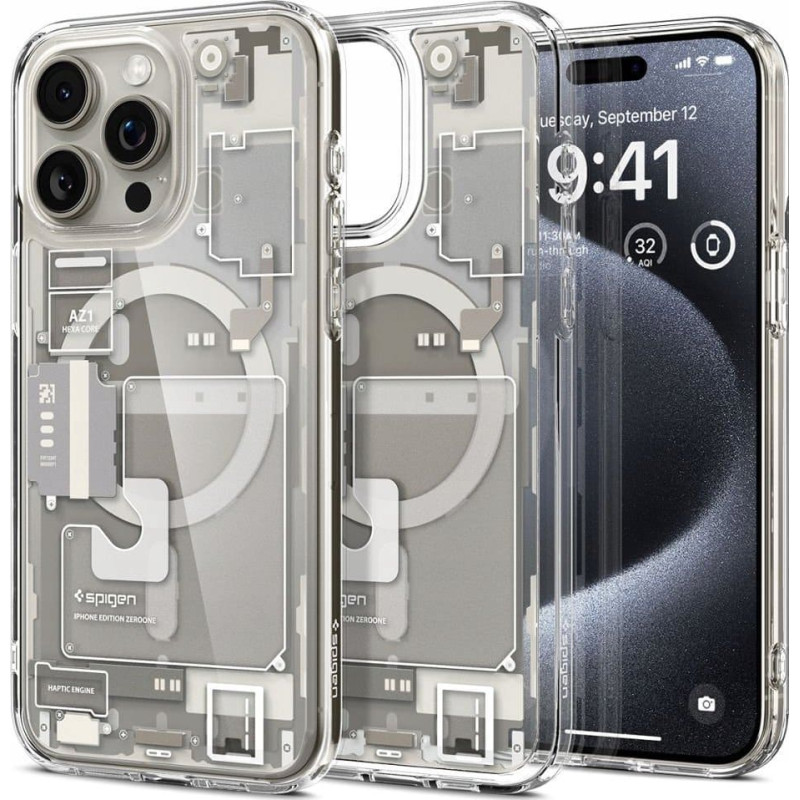 Spigen SPIGEN ULTRA HYBRID MAG MAGSAFE IPHONE 16 PRO MAX ZERO ONE NATURAL TITANIUM