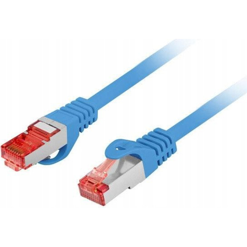 Lanberg PATCHCORD KAT.6 S/FTP LSZH CU 1M NIEBIESKI FLUKE PASSED LANBERG