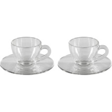 Bialetti Moka-Tassen Set Glas ISTITUZIONALE 2 Tassen