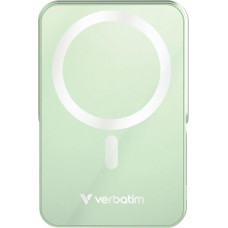 Verbatim Powerbank Verbatim Charge 'n' Go Magnetic Wireless with Stand 10000mAh USB-C PD 3.0 Green