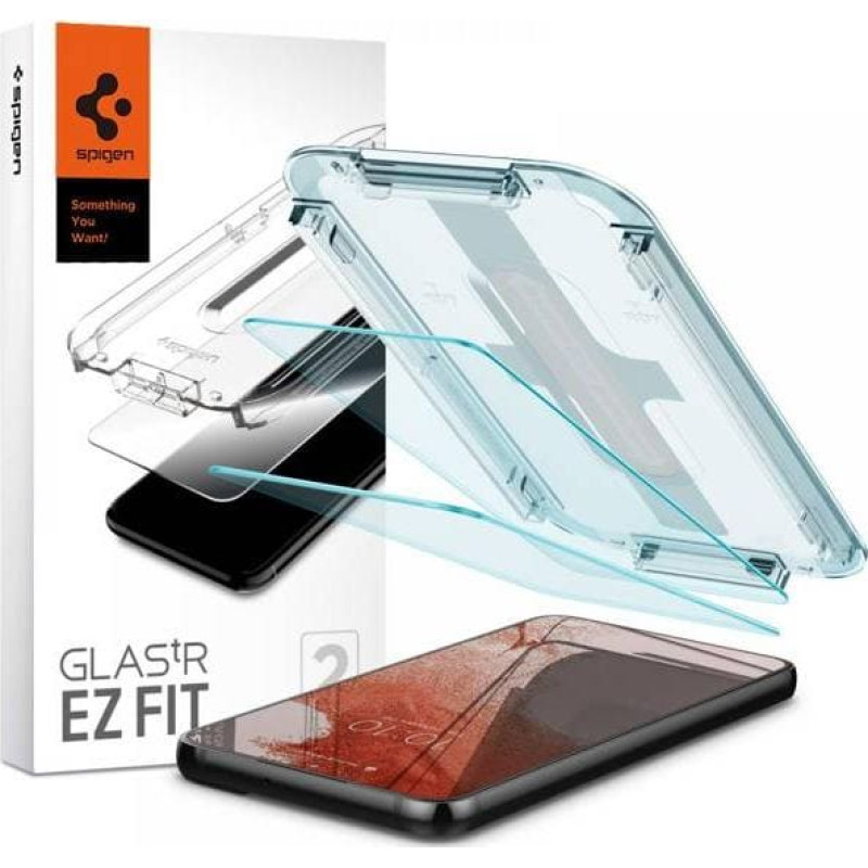 Spigen Hardened glass Spigen GLAS.tR ez Fit Samsung Galaxy S22+ Plus [2 PACK]