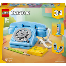 Lego 31174 Creator 3-in-1 Retro Telephone, construction toy
