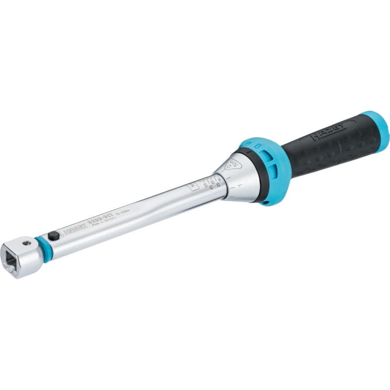 Hazet torque wrench 5290-3CT black/blue, with square drive 9x12mm