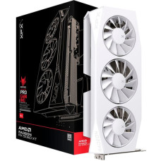 XFX Radeon RX 9060 XT Mercury OC, graphics card white, RDNA4, GDDR6, 2x DisplayPort, 1x HDMI 2.1