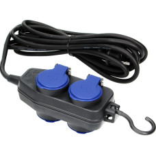 Orno PRZEDŁUŻACZ WARSZTAT 4x GNIAZD 5m IP44 GUMA 3x1,5mm2