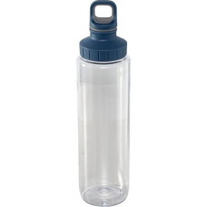 Emsa Drink2Go Eco Water Bottle Tritan 0,7 L transparent/blue