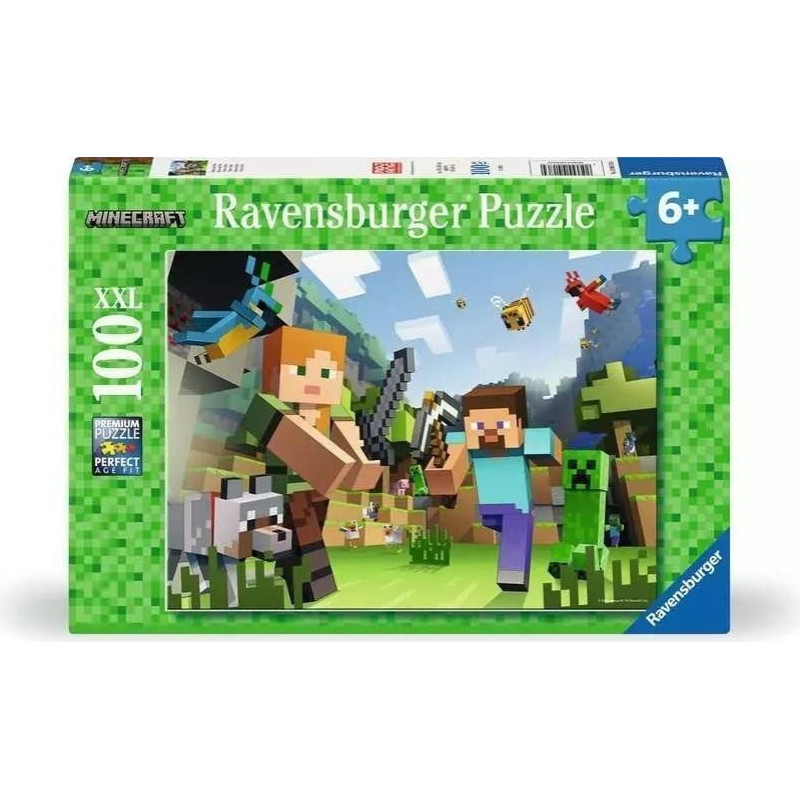 Ravensburger Puzzle XXL 100 Minecraft
