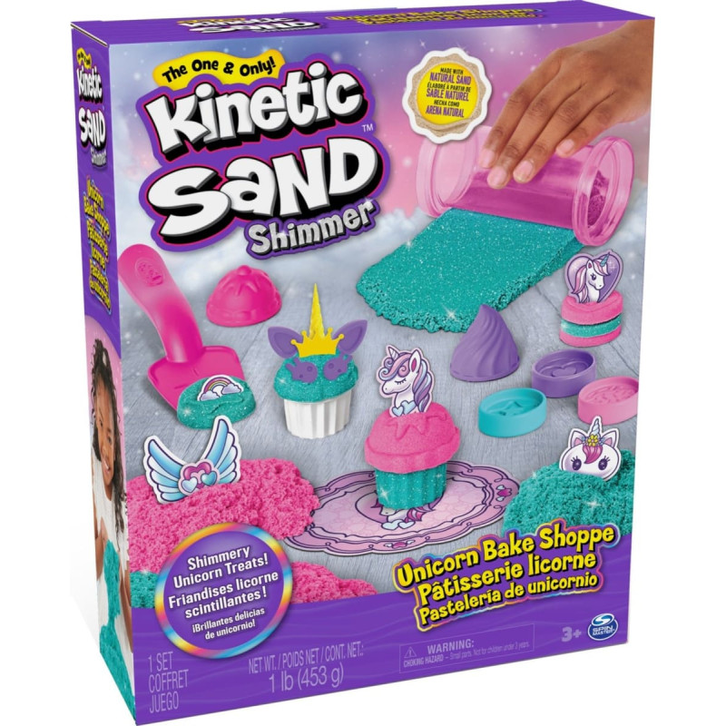 Spin Master Kinetic Sand - Unicorn Back Set, play sand