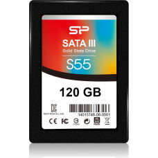 Silicon Power | Slim S55 | 120 GB | Solid-state drive interface SATA | Read speed 550 MB/s | Write speed 420 MB/s