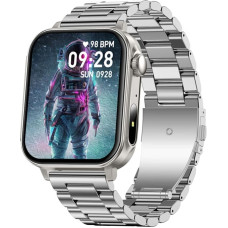 Colmi P80 smartwatch (steel and silver)