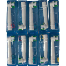 Oral-B Braun Oral-B Pro Precision Clean brush heads, pack of 10 (frustration-free outer packaging)