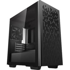 Deepcool Case|DEEPCOOL|MATREXX 40 3FS|MiniTower|Case product features Transparent panel|Colour Black|DP-MATX-MATREXX40-3FS