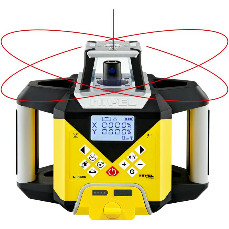 Nivel System NIWELATOR LASEROWY NL640R DIGITAL wiązka czerwona