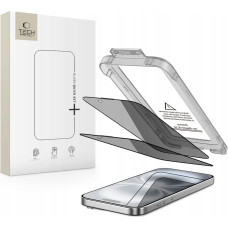 Hofi Szkło prywatyzujące Tech-Protect Quick Set Spy+ do Apple iPhone 15 / 16 Privacy [2 PACK]